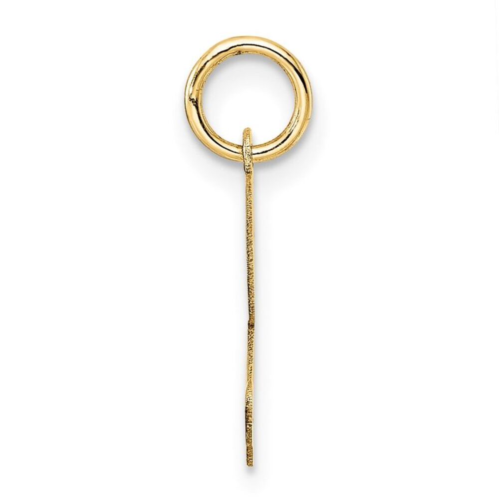 Kazi Luxury 14k Yellow Gold Medium Fancy Script L… - image 2